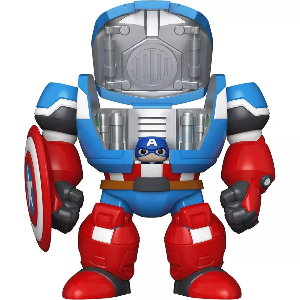 Captain America Mech with Captain America
