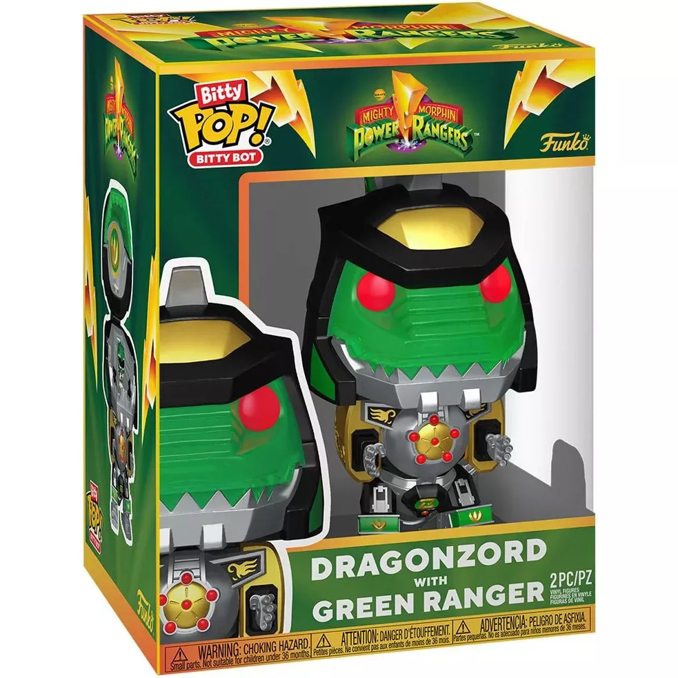 Dragonzord with Green Ranger Box