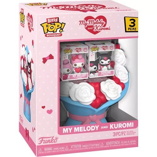 Funko Pop! Kuromi 2 Pack Valentine's My Melody and Kuromi Box