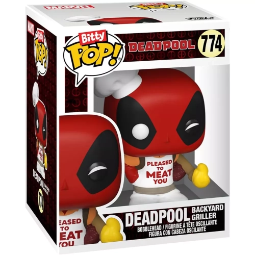 Funko Pop! Deadpool Backyard Griller #774 Bitty Pop