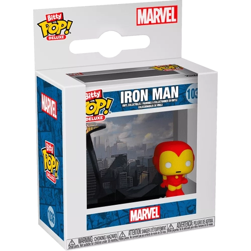 Funko Pop! Iron Man #1036 Marvel Bitty Pop Vinyl Figure Box