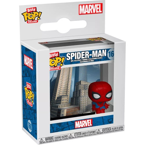 Funko Pop! Spider-Man #160 Leaping Marvel Bitty Pop Box