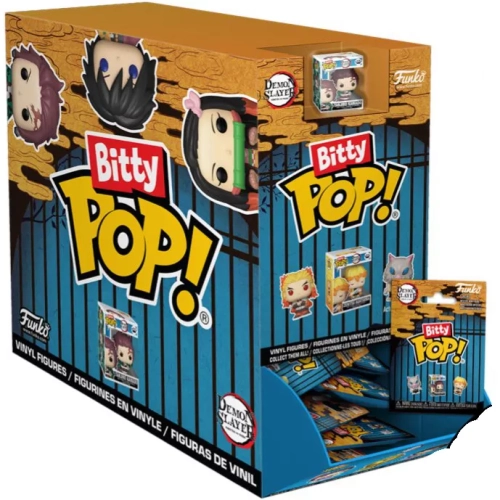 Funko Pop! Genya Shinazugawa Blind Box Gold Demon Slayer Kimetsu no Yaiba Box
