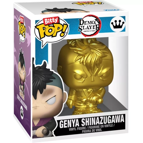 Funko Pop! Genya Shinazugawa Blind Box Gold Demon Slayer Kimetsu no Yaiba