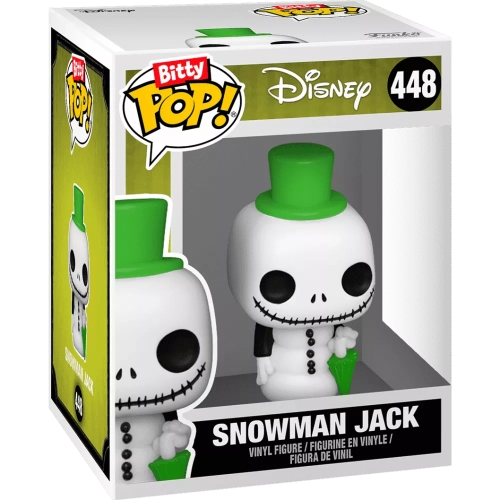 Funko Pop! Snowman Jack #448 Disney Bitty Pop Vinyl Figure