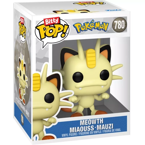 Funko Pop! Meowth 2 Pack Pokémon Bitty Pop Vinyl Figure