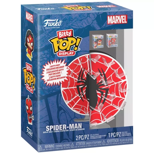 Funko Pop! Spider-Punk 2 Pack Marvel Bitty Pop Vinyl Figure Box