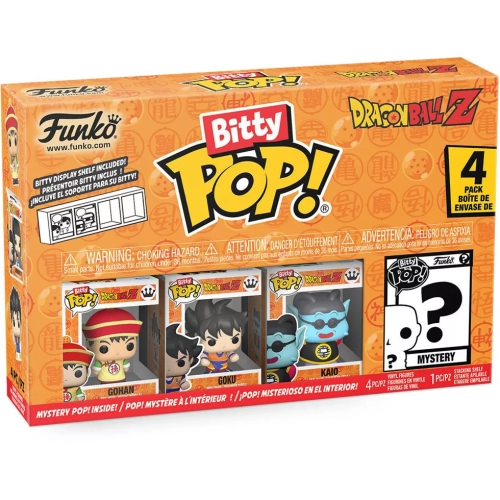 Funko Pop! Kaio 4 Pack Dragon Ball Z Bitty Pop Vinyl Figure Box