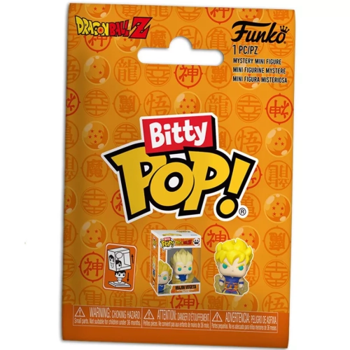 Funko Pop! Vegito Blind Box Gold Dragon Ball Z Bitty Pop Box