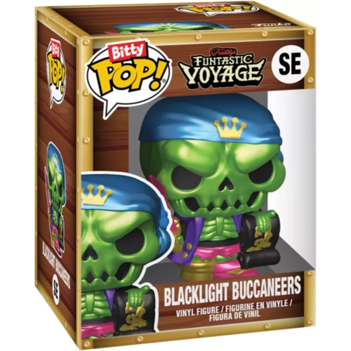 Funko Pop! Blacklight Buccaneers 4 Pack Metallic Freddy's Funtastic Voyage