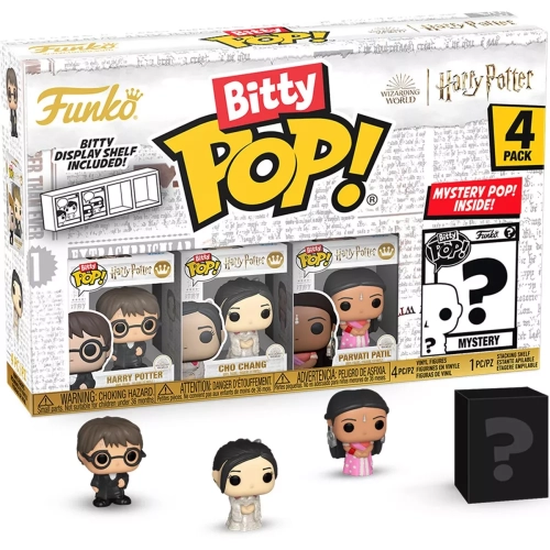 Funko Pop! Parvati Patil 4 Pack Yule Ball Wizarding World Harry Potter Box