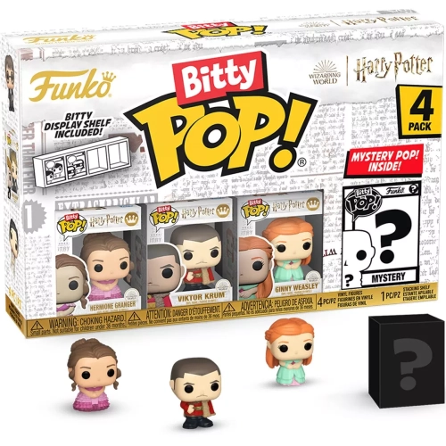Funko Pop! Ginny Weasley 4 Pack Yule Ball Wizarding World Harry Potter Box