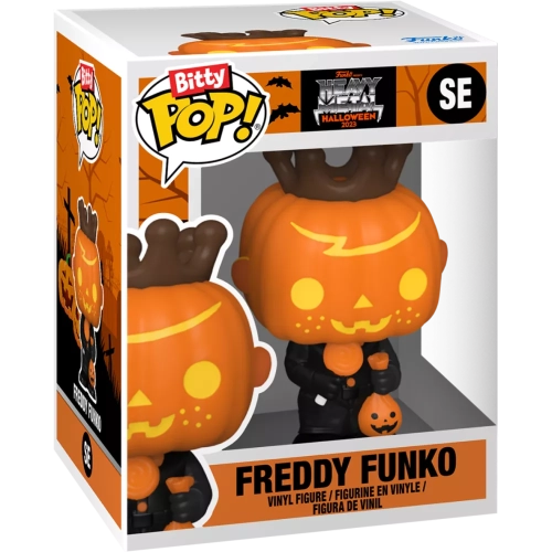Funko Pop! Freddy Funko 4 Pack Jack-o-Lantern Funko Presents Heavy Metal Halloween 2023