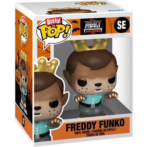 Funko Pop! Freddy Funko 4 Pack Wolfman Funko Presents Heavy Metal Halloween 2023