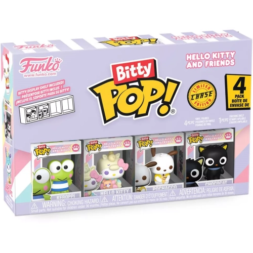 Funko Pop! Kuromi 4 Pack Hello Kitty and Friends Bitty Pop Box