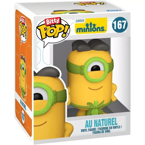 Funko Pop! Au Naturel #167 Illumination Minions Bitty Pop