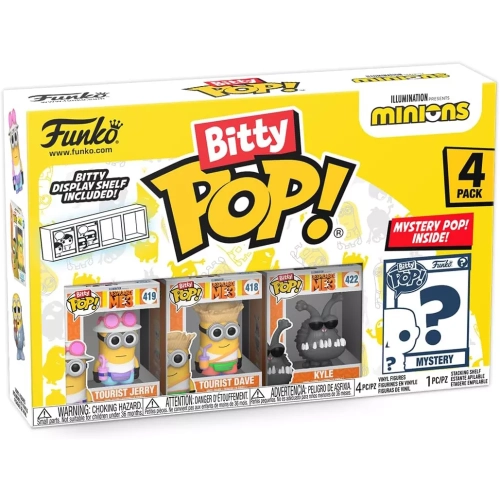 Funko Pop! Tourist Dave #418 Illumination Presents Despicable Me 3 Box