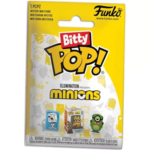 Funko Pop! Kung Fu Kevin #904 Gold Illumination Presents Minions The Rise of Gru Box