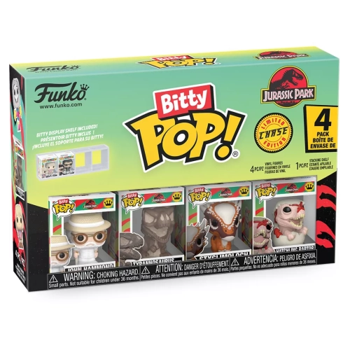 Funko Pop! Hatchling Raptor 4 Pack Chase Jurassic Park Box