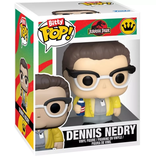 Funko Pop! Dennis Nedry 4 Pack Jurassic Park Bitty Pop