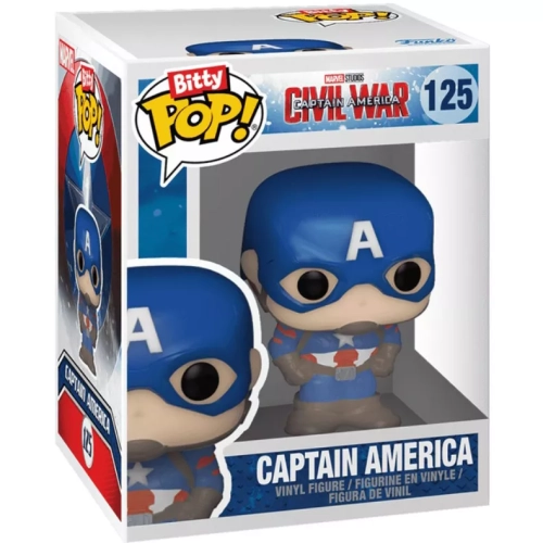 Funko Pop! Captain America #125 Marvel Captain America Civil War