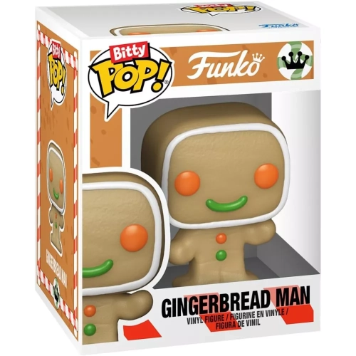 Funko Pop! Gingerbread Man Ornaments Bitty Pop Vinyl Figure