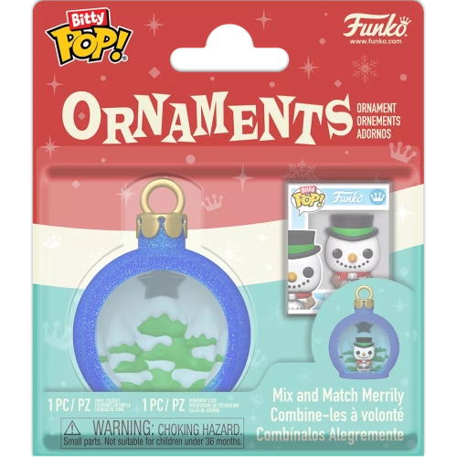 Funko Pop! Snowman Ornaments Bitty Pop Vinyl Figure Box