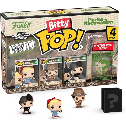 Funko Pop! Hunter Ron #1150 Parks and Recreation Bitty Pop Box