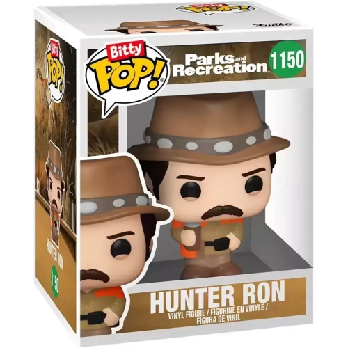 Funko Pop! Hunter Ron #1150 Parks and Recreation Bitty Pop