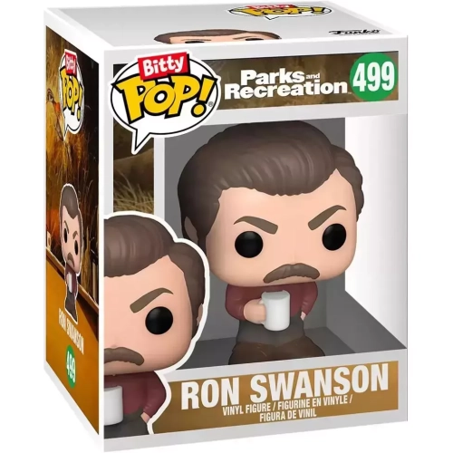Funko Pop! Ron Swanson #499 Parks and Recreation Bitty Pop