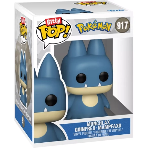 Funko Pop! Munchlax #917 Pokémon Bitty Pop Vinyl Figure