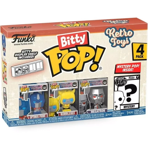 Funko Pop! Bumblebee 4 Pack Transformers Bitty Pop Box