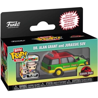 Dr. Grant with Jurassic SUV