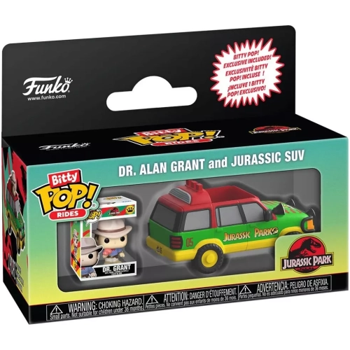 Funko Pop! Dr. Grant with Jurassic SUV Jurassic Park Box