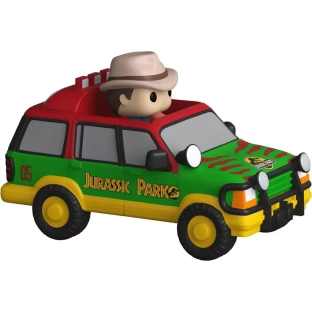 Dr. Grant with Jurassic SUV