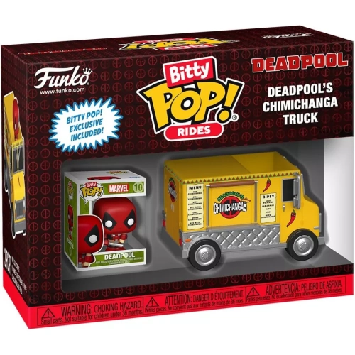 Funko Pop! Deadpool's Chimichanga Truck #10 Bitty Pop Box