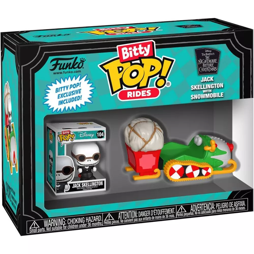 Jack Skellington with Snowmobile Box