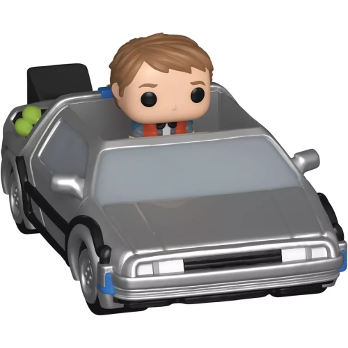 Funko Pop! Marty McFly and Time Machine Back to the Future