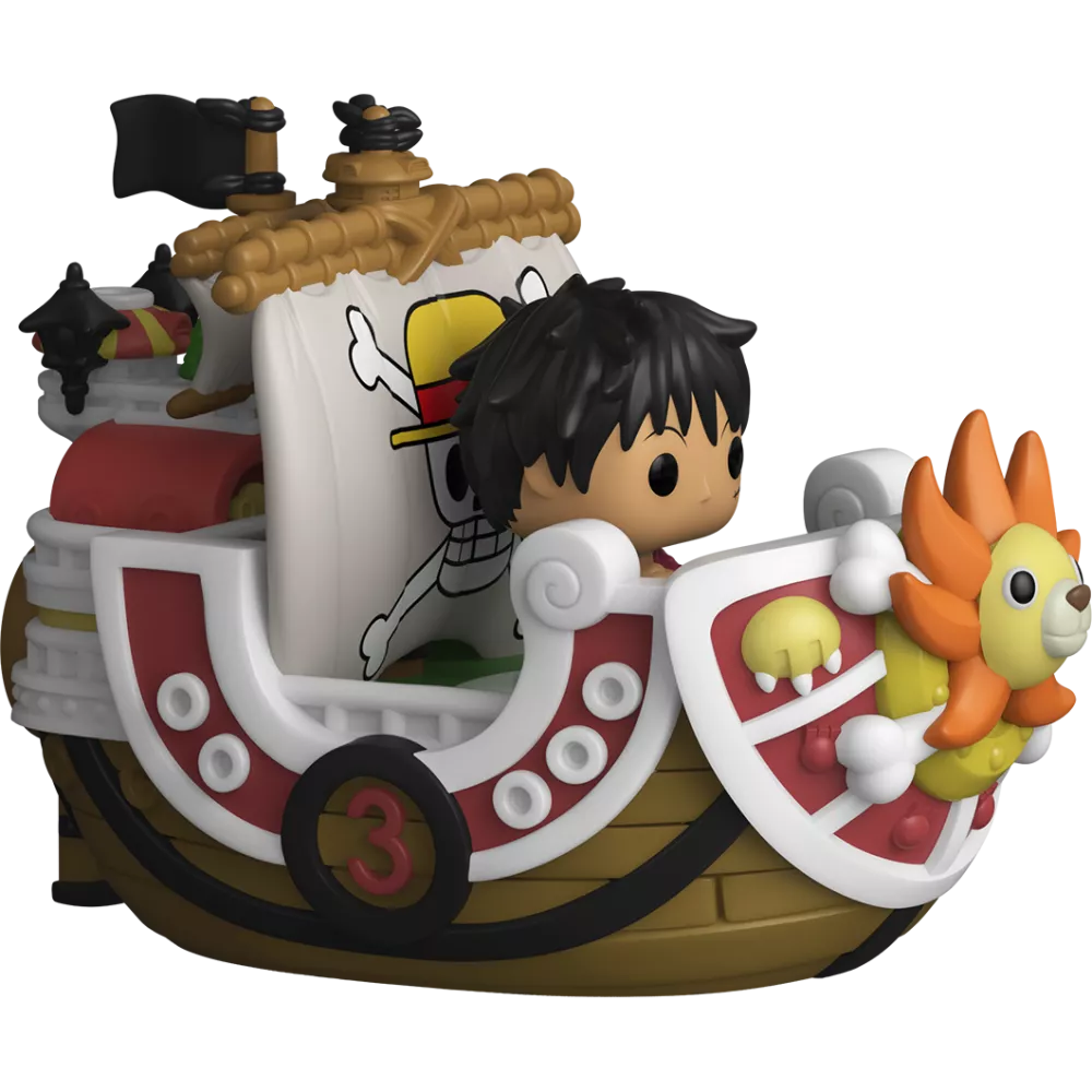 Monkey D. Luffy with Thousand Sunny