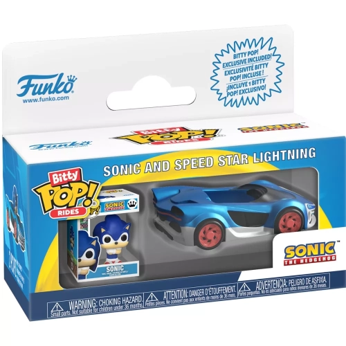 Funko Pop! Sonic and Speed Star Lightning Sonic the Hedgehog Box