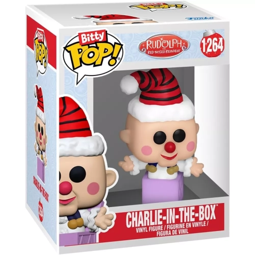Funko Pop! Charlie-in-the-Box #1264 Rudolph the Red-Nosed Reindeer Official Licensed Product