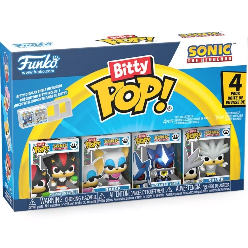 Funko Pop! Neo Metal Sonic 4 Pack Sonic the Hedgehog Box