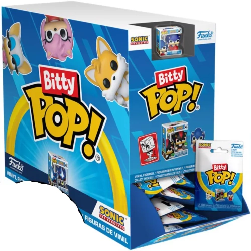 Funko Pop! Silver Blind Box Glows in the Dark Sonic the Hedgehog Box