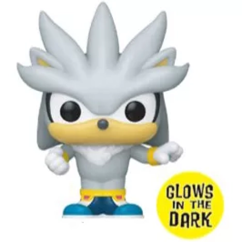 Funko Pop! Silver Blind Box Glows in the Dark Sonic the Hedgehog