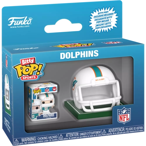 Funko Pop! Dolphins NFL Bitty Pop Vinyl Figure Box