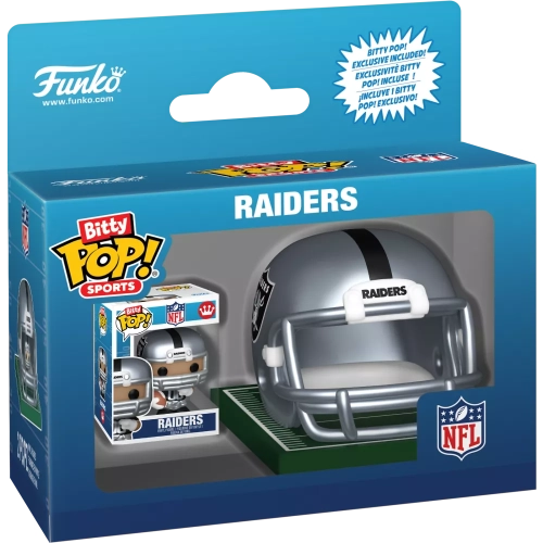 Funko Pop! Raiders NFL Bitty Pop Vinyl Figure Box