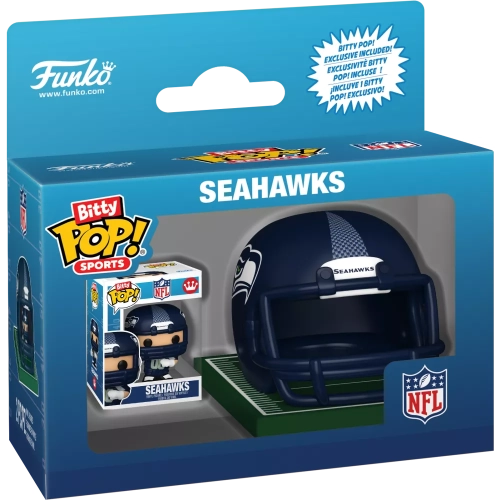Funko Pop! Seahawks NFL Bitty Pop Vinyl Figure Box