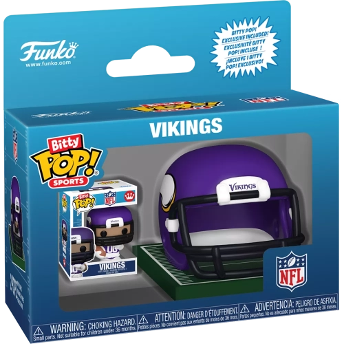 Funko Pop! Vikings NFL Bitty Pop Vinyl Figure Box