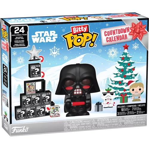 Funko Pop! Yoda Calendar Star Wars Bitty Pop Vinyl Figure Box
