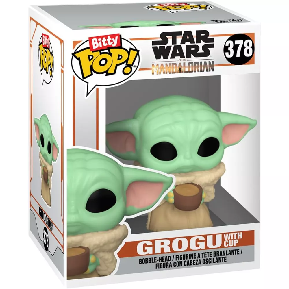 Grogu with Cup